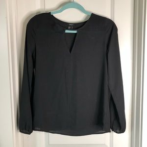 Forever 21 Black Blouse